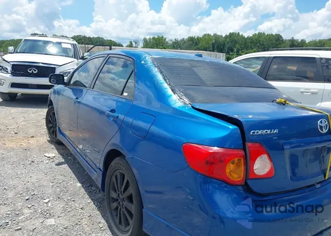 2010 Toyota Corolla S z USA, uszkodzony, nr VIN 2T1BU4EEXAC392503